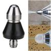 Pipe Cleaning Nozzle with Quick-Connect, 1/4-Inch Hose, 6-Hole view 4