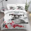 AASIRA Japanese Sakura 3-Piece Duvet Cover Set, 200 x 200 cm view 2