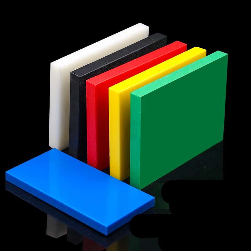 2/3/4/5/6/8/10/1240 mm High-Temperature PE/UPE/HDPE Plastic Sheet, DIY, 200 x 300 mm, Black, 4 mm