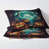 GEDAEUBA Halloween Bedding Set 140x200 cm, Ghost & Pumpkin Reversible Duvet Cover with Pillowcase view 3