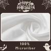 GEDAEUBA Halloween Bedding Set 140x200 cm, Ghost & Pumpkin Reversible Duvet Cover with Pillowcase view 4