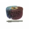 HUFFA 1-Piece Abrasive Cloth Wire Polishing Brush Wheel for Drill, 118 x 30 mm, P400 view 2