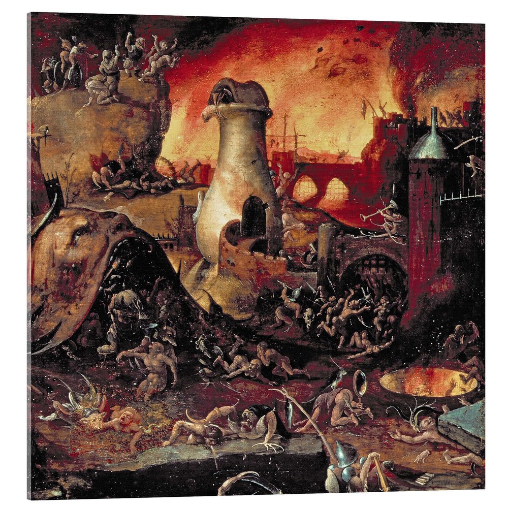 Posterlounge The Hell, 1505 Acrylic Glass Wall Art