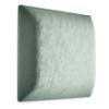 Muralo Upholstered Velvet Wall Cushion, 3D Effect, 30 x 30 cm, Mint view 2