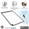 TMS Magnetic Meal Planner for the Refrigerator | Made in Great Britain | Weekly Whiteboard Organizer for Work or Family Planning view 3