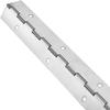 Gedotec Screw-On Piano Hinge, Stainless Steel 1.4016, 600 x 32 mm, Drilled, 1 pc view 2