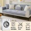YWQJL L-Shaped Sofa Cover for 3-Seater Sectionals, Non-Slip Plush Couch Protector, #17 – 90 x 90 cm view 4