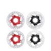 RaamKa MTB Bicycle Disc Brake Rotor, 180 mm, 6-Bolt, Black Metal view 2