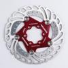 RaamKa MTB Bicycle Disc Brake Rotor, 180 mm, 6-Bolt, Black Metal view 4