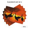 Sunset Birds Printed Imitation Linen Placemats view 2