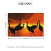 Sunset Birds Printed Imitation Linen Placemats view 4