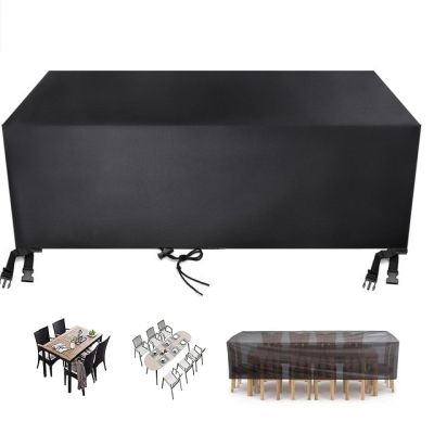 Leju Art Garden Furniture Cover, 153 × 65 × 60 cm (H), Black
