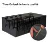 Leju Art Garden Furniture Cover, 153 × 65 × 60 cm (H), Black view 3