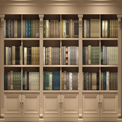 BELECO 3 x 2.5 m Fabric Bookshelf Background for Video Calls and Photo Booths
