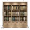 BELECO 3 x 2.5 m Fabric Bookshelf Background for Video Calls and Photo Booths view 3