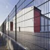 656 Double-Wire Fence for Anchoring in Moss Green | Garden Fence | Double-Wire Panel Fence | with 300 mm Base Plates | 25–63 cm view 4