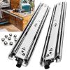 REGUDA Heavy-Duty Full-Extension Drawer Slides with Lock, 47 kg Capacity, Side-Mount, 300–1000 mm, 1 Pair view 1