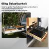 REGUDA Heavy-Duty Full-Extension Drawer Slides with Lock, 47 kg Capacity, Side-Mount, 300–1000 mm, 1 Pair view 2