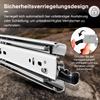 REGUDA Heavy-Duty Full-Extension Drawer Slides with Lock, 47 kg Capacity, Side-Mount, 300–1000 mm, 1 Pair view 3