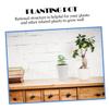 Yardwe Plastic Plant Pots with Lids for Succulents, 2 pcs view 4