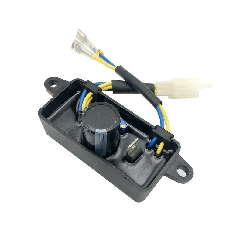 Automatic AVR Universal Stabilizer for 5 kW, 6 kW, 7 kW, and 2.5 kW Gasoline Generators, Single/Three-Phase, 6/8-Wire (2 kW, Single-Phase, 6-Wire)