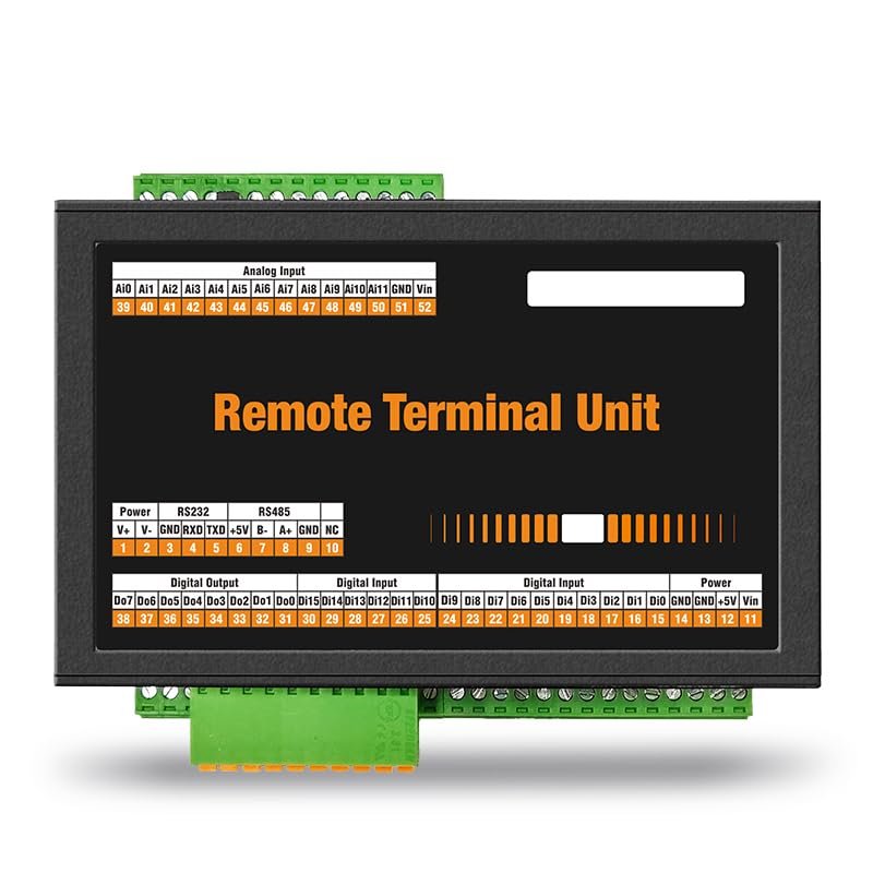 7100-C00F(T) 12Ai + 24Do(NPN) RS485 RS232 Ethernet Modbus RTU I/O Module