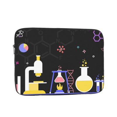 Science Party Printed Laptop Sleeve, 17-Inch