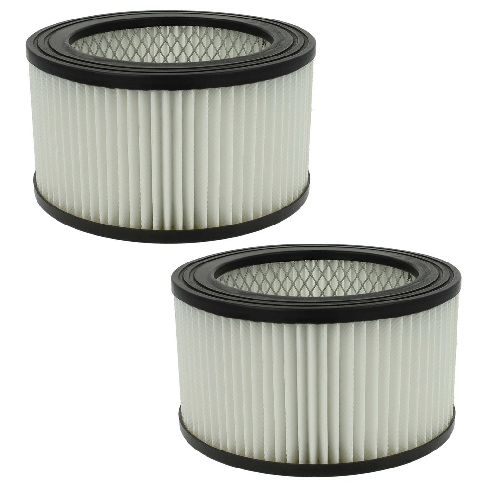 vhbw 2-Pack Vacuum Filters for Scheppach 7906401704 Ash Vacuum