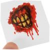 ABOOFAN 40-Piece Temporary Halloween Scar Tattoo Stickers for Fake Wounds and Costume Decoration view 3