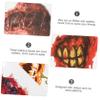 ABOOFAN 40-Piece Temporary Halloween Scar Tattoo Stickers for Fake Wounds and Costume Decoration view 4
