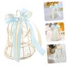 Iron Birdcage-Shaped Candy Box for Weddings and Christmas view 2