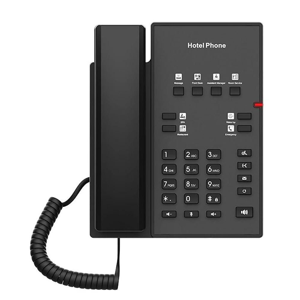 Fanvil H1 Hotel Phone, 2 Line Buttons