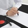 L-Shaped PU Leather Desk Mat, Non-Slip, Scratch-Resistant, Large Laptop Mouse Pad view 4