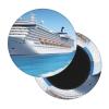 BAFAFA Seaside Cruise Ship Round Stretch Bar Stool Covers view 2