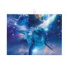 Dolphins in Space Dish Drying Mat, 46 x 61 cm view 1