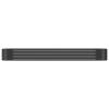 CIADAZ Planter, Balcony Window Box, Flower Pot, Garden Planter, Herb Planter, Powder-Coated Steel, 322 x 100 x 36 cm, Anthracite view 3