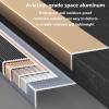 90 cm / 3 ft Non-Slip Waterproof Metal Stair Tread Edge Trim view 3