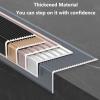 90 cm / 3 ft Non-Slip Waterproof Metal Stair Tread Edge Trim view 4