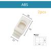 Plastic Invisible Cabinet Latch, Milky White view 2