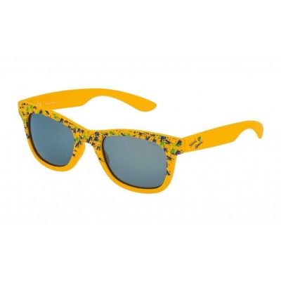Sting SST027 Rubberized Yellow 6C8V Sunglasses, Unisex, Standard, 51