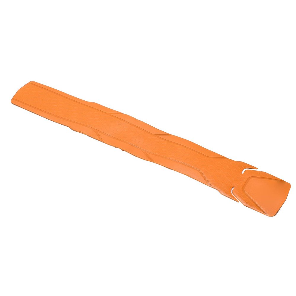 Airshi Bicycle Frame Protection Sticker with Anti-Slip Lines, Orange