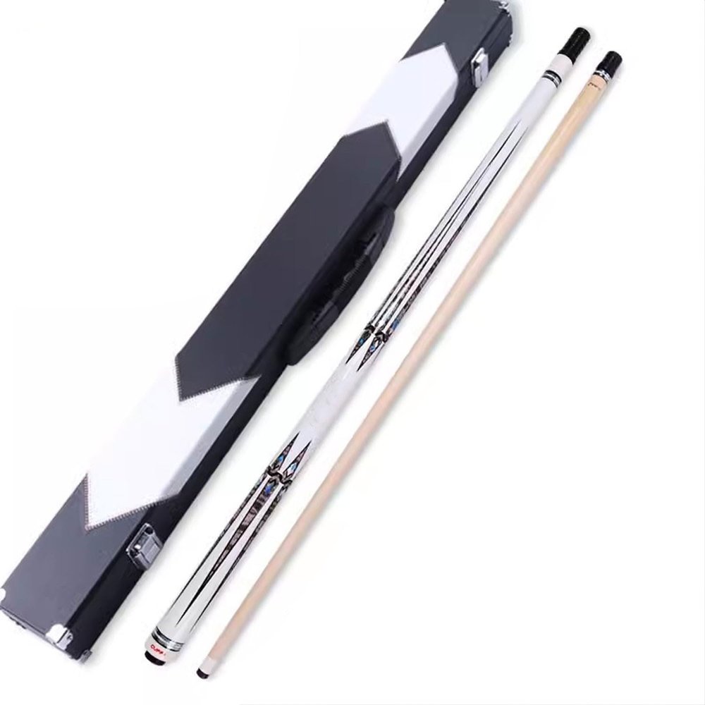 BBAUER 1/2-Joint Pool Cue, 147 cm, Nine-Ball/Black Eight-Ball, Color A, 12.75 mm