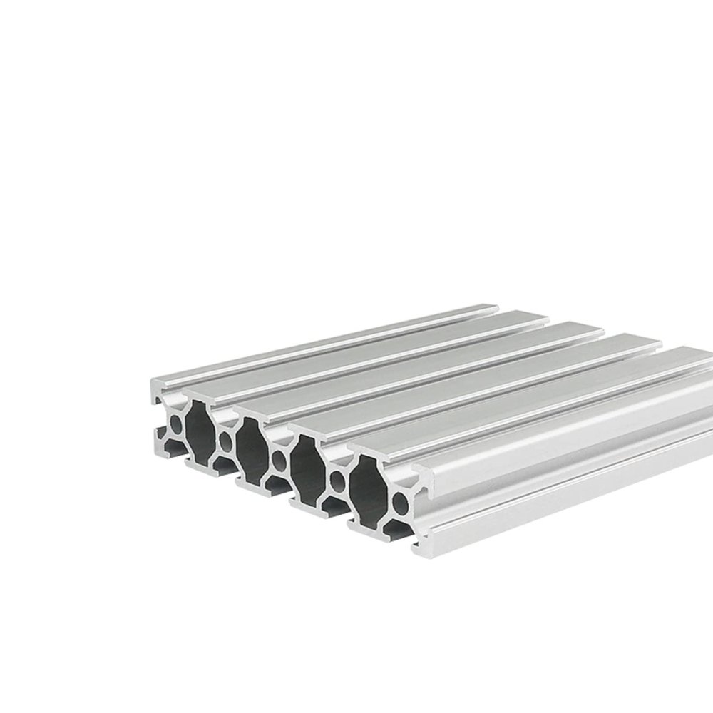 Coavoo 20x100 T-Slot Aluminum Profile, 2050 mm, Silver, Anodized, 1 Piece