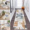 ZDYHMrj Washable Non-Slip Hallway Runner Rug, Blue Gray, 110 x 150 cm view 1