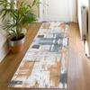 ZDYHMrj Washable Non-Slip Hallway Runner Rug, Blue Gray, 110 x 150 cm view 4