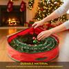 Storage Bag for Holiday Wreaths and Garlands view 4