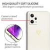 POUHYE Case for Xiaomi Poco X5 5G / Redmi Note 12 5G, Soft Silicone, Camera and Screen Protection, Ultra-Thin, White view 4