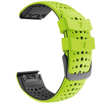 EZZON Silicone Watch Band for Garmin Fenix 7/7X, Forerunner 935/945, S60/S62, 22 mm, EasyFit, Agate
