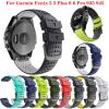 EZZON Silicone Watch Band for Garmin Fenix 7/7X, Forerunner 935/945, S60/S62, 22 mm, EasyFit, Agate view 2