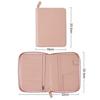 Moterm Zipper Leather Cover for Stalogy B6 Planner (Pebble Dust Rose) view 2